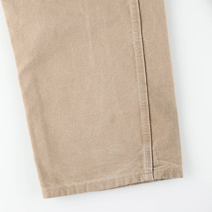 Carhartt Original Dungaree Fit Duck Painter Pants, Men's, W36 equivalent cotton Beige type Vintage Second Hand