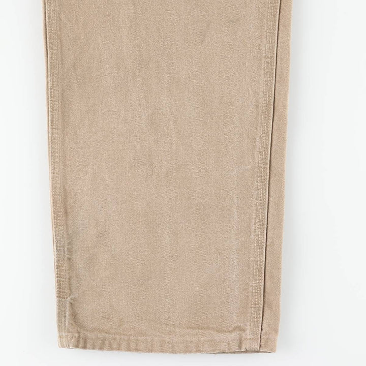 Carhartt Original Dungaree Fit Duck Painter Pants, Men's, W36 equivalent cotton Beige type Vintage Second Hand