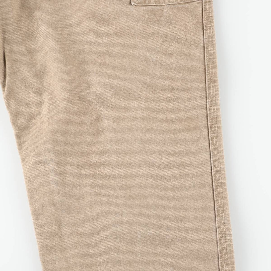 Carhartt Original Dungaree Fit Duck Painter Pants, Men's, W36 equivalent cotton Beige type Vintage Second Hand