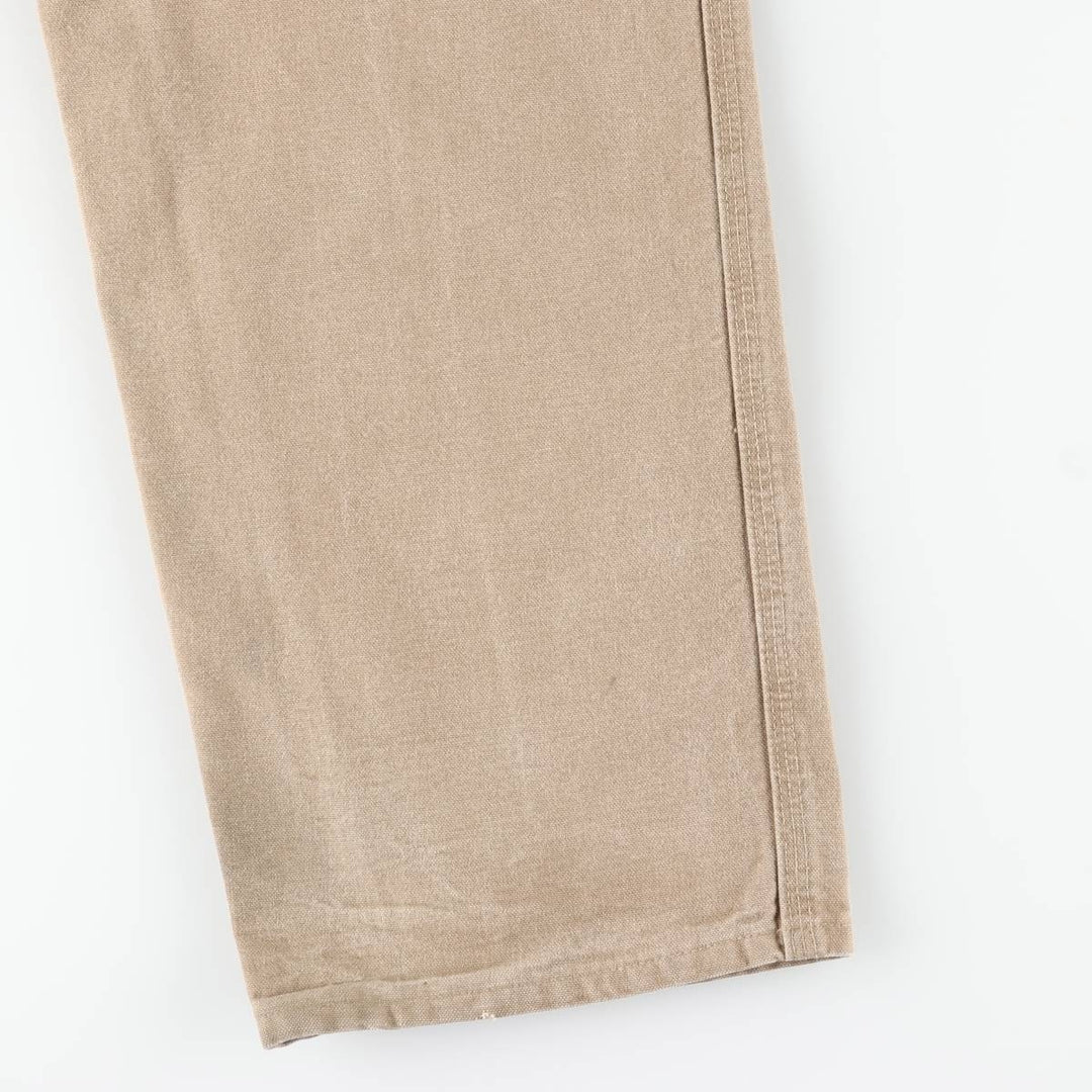 Carhartt Original Dungaree Fit Duck Painter Pants, Men's, W36 equivalent cotton Beige type Vintage Second Hand