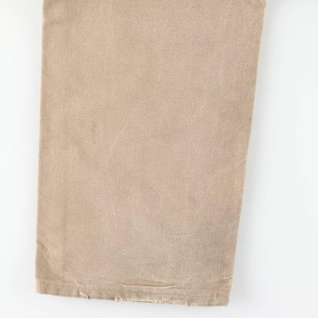 Carhartt Original Dungaree Fit Duck Painter Pants, Men's, W36 equivalent cotton Beige type Vintage Second Hand