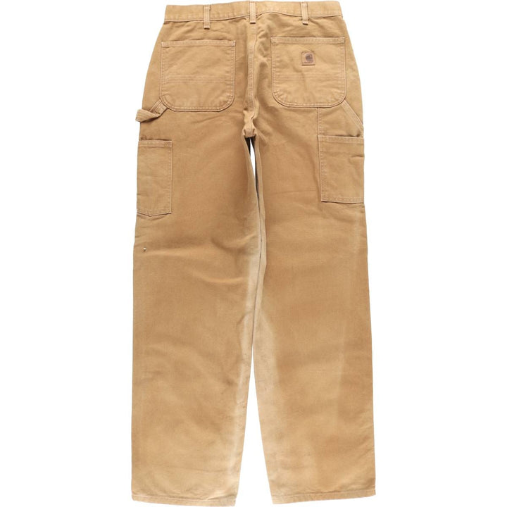 Carhartt Loose Original Fit Duck Painter Pants, Men's, W34 equivalent cotton beige type brown Vintage Second Hand