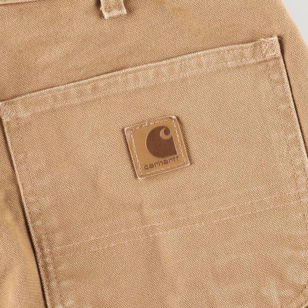 Carhartt Loose Original Fit Duck Painter Pants, Men's, W34 equivalent cotton beige type brown Vintage Second Hand