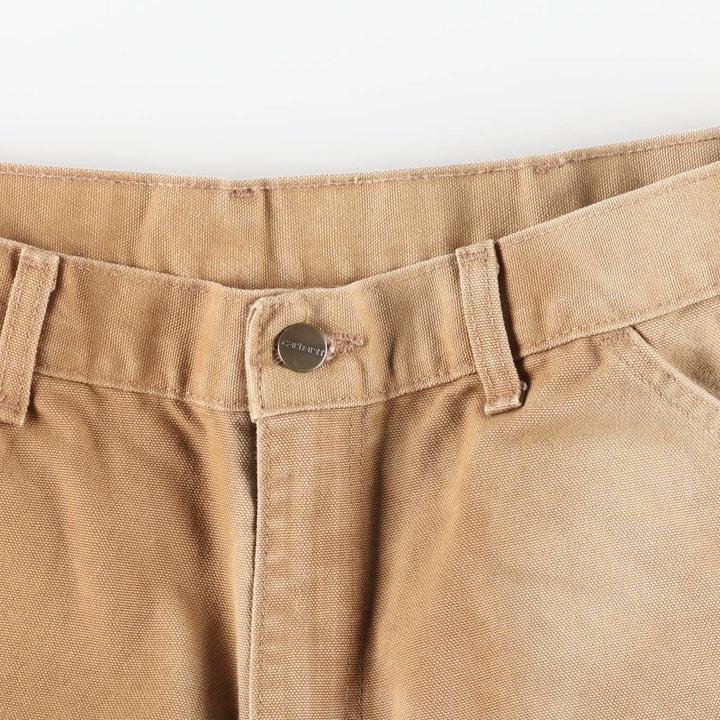 Carhartt Loose Original Fit Duck Painter Pants, Men's, W34 equivalent cotton beige type brown Vintage Second Hand