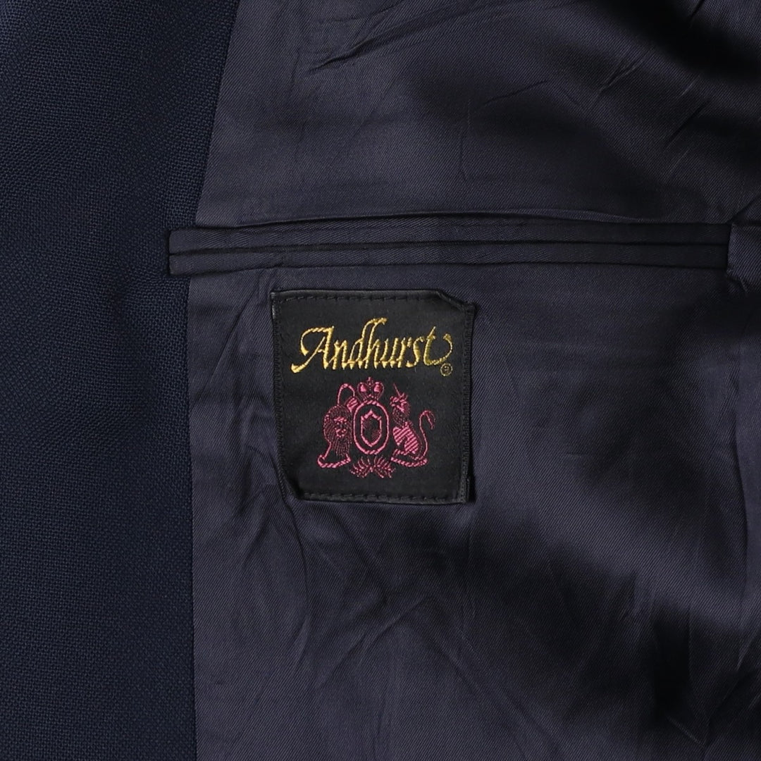 Andhurst Navy Blazer, Tailored Jacket, Men's Size Medium unclear navy blue type Vintage Second Hand