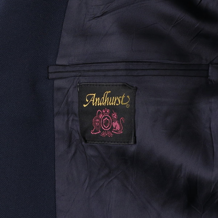 Andhurst Navy Blazer, Tailored Jacket, Men's Size Medium unclear navy blue type Vintage Second Hand