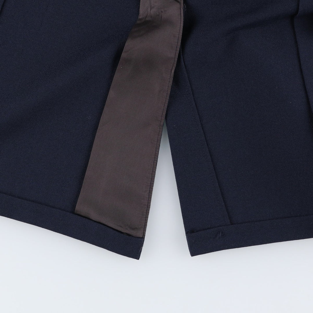 ROOTS Navy Blazer, Tailored Jacket, Made in USA, Men's Size Medium unclear navy blue type Vintage Second Hand