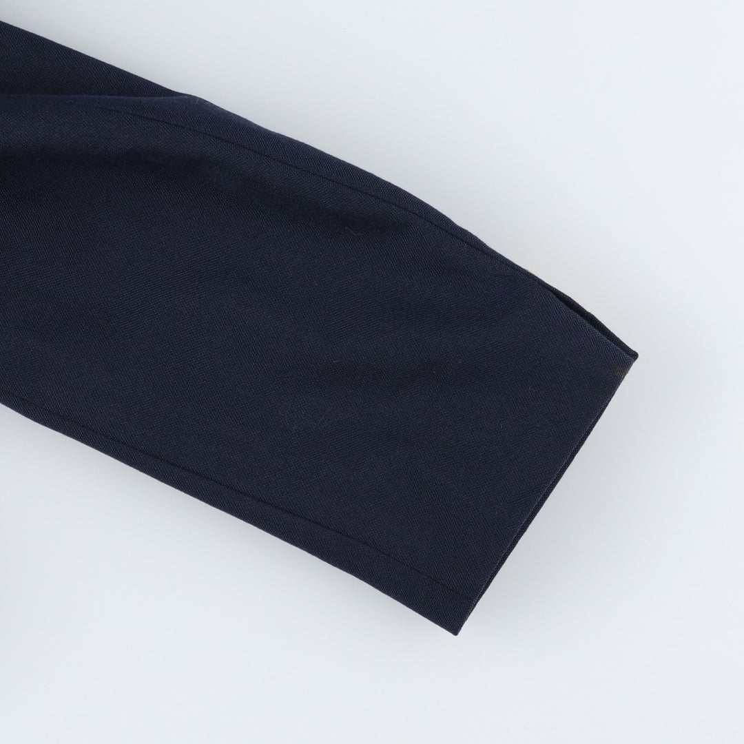 ROOTS Navy Blazer, Tailored Jacket, Made in USA, Men's Size Medium unclear navy blue type Vintage Second Hand