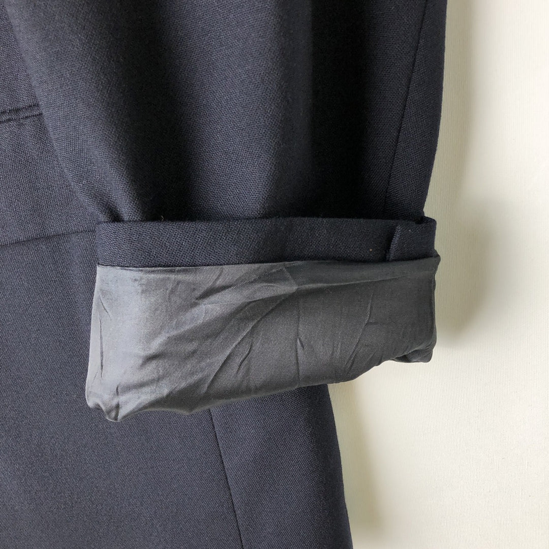 Stafford Executive Navy Blazer, Tailored Jacket, Made in USA, Men's Size Medium wool navy blue type Vintage Second Hand