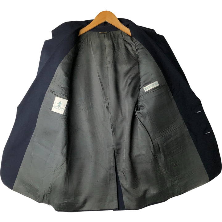 AUSTIN REED Navy Blazer, Tailored Jacket, Made in USA, Men's Size Medium unclear navy blue type Vintage Second Hand