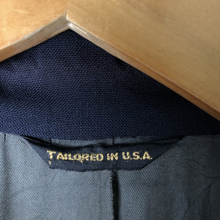 AUSTIN REED Navy Blazer, Tailored Jacket, Made in USA, Men's Size Medium unclear navy blue type Vintage Second Hand