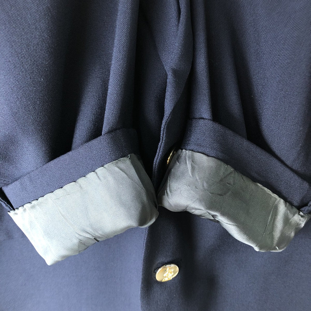AUSTIN REED Navy Blazer, Tailored Jacket, Made in USA, Men's Size Medium unclear navy blue type Vintage Second Hand