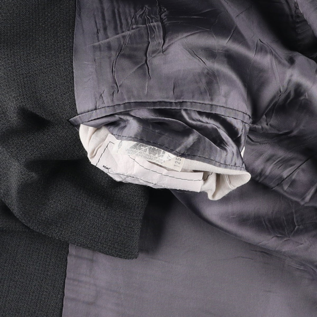 H.FREEMAN and SON wool tailored jacket, made in the USA, men's size L wool Green type dark green Vintage Second Hand
