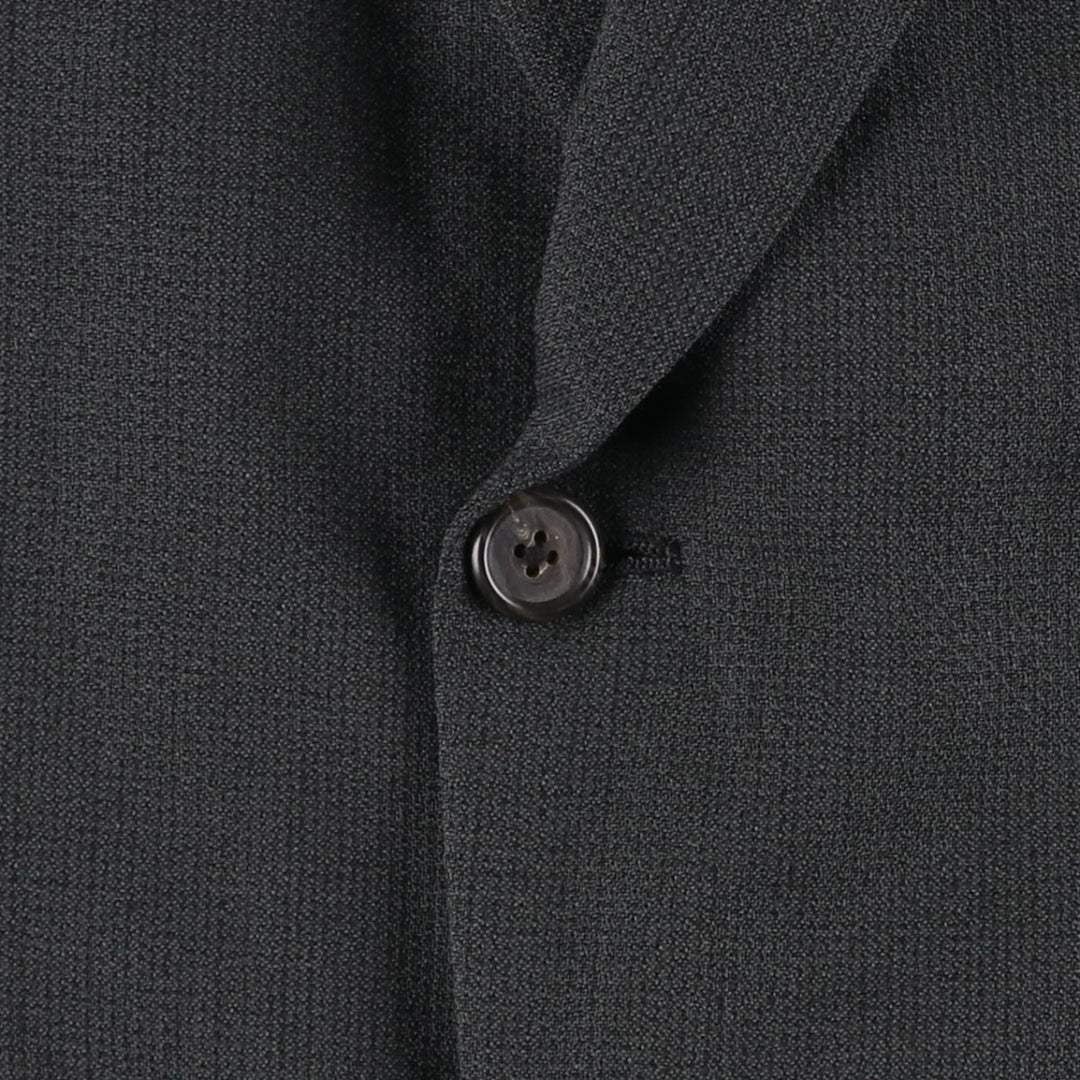 H.FREEMAN and SON wool tailored jacket, made in the USA, men's size L wool Green type dark green Vintage Second Hand