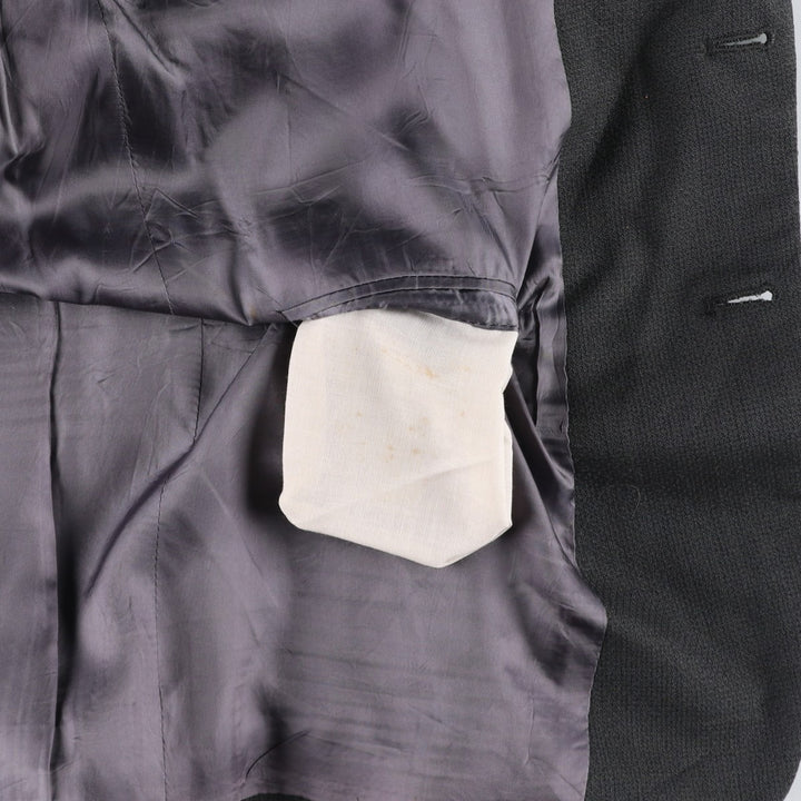 H.FREEMAN and SON wool tailored jacket, made in the USA, men's size L wool Green type dark green Vintage Second Hand
