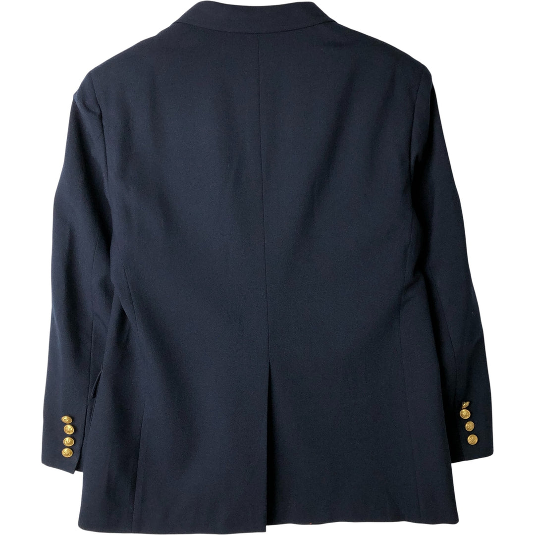 Kelly Navy Blazer, Tailored Jacket, Made in USA, Men's Size Medium unclear navy blue type Vintage Second Hand