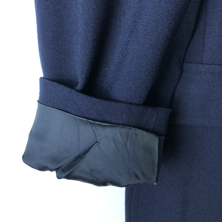 Kelly Navy Blazer, Tailored Jacket, Made in USA, Men's Size Medium unclear navy blue type Vintage Second Hand