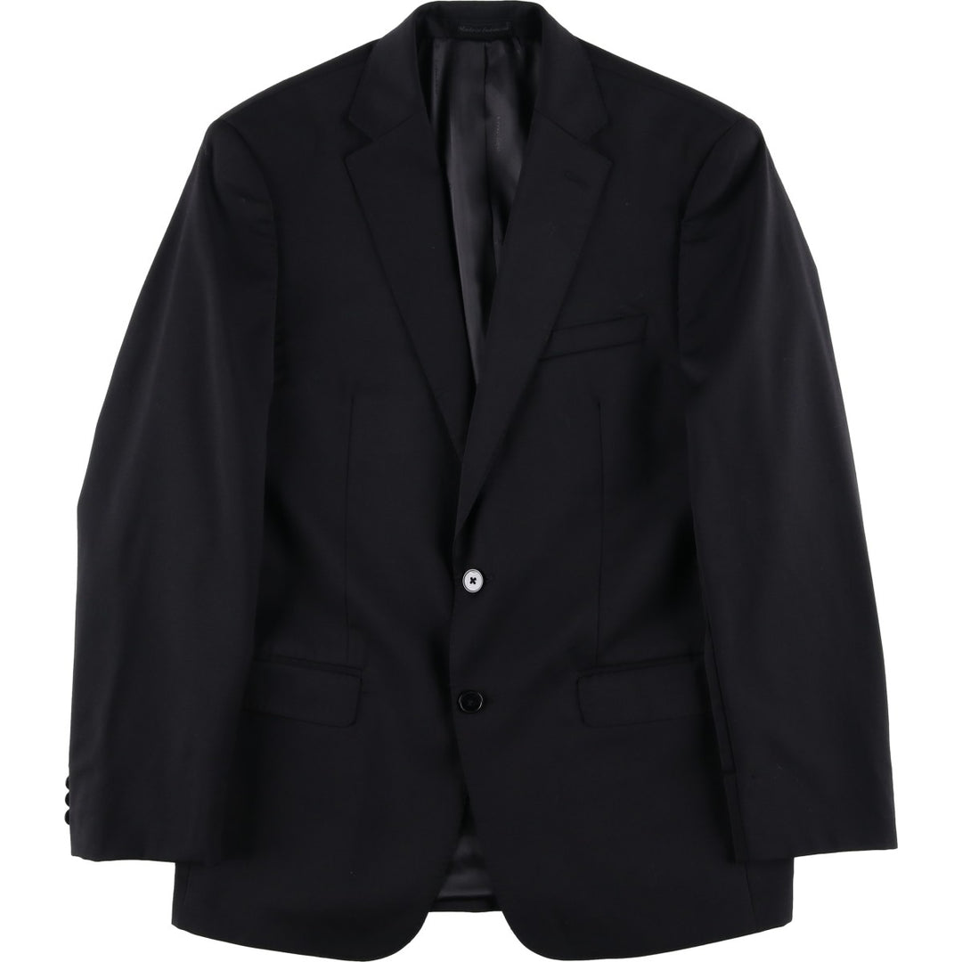 Calvin Klein wool tailored jacket, men's size M wool black type Vintage Second Hand