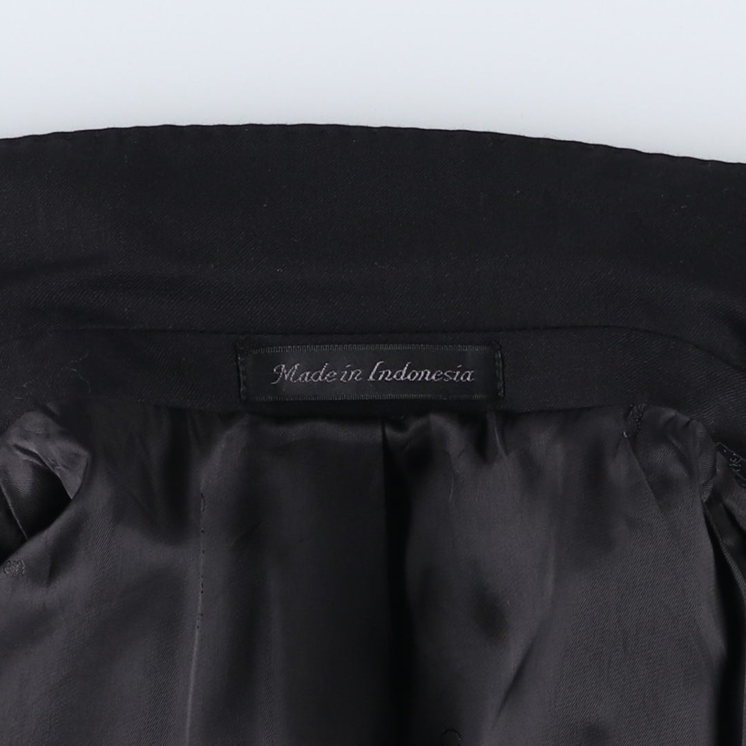 Calvin Klein wool tailored jacket, men's size M wool black type Vintage Second Hand