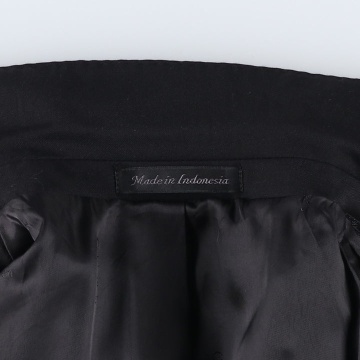 Calvin Klein wool tailored jacket, men's size M wool black type Vintage Second Hand