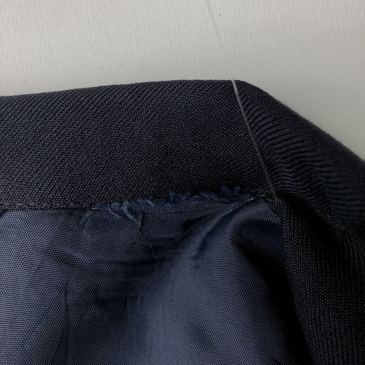 MICHOPOULOS SELECT Double-Breasted Blazer, Tailored Jacket, Men's Size Small unclear navy blue type Vintage Second Hand