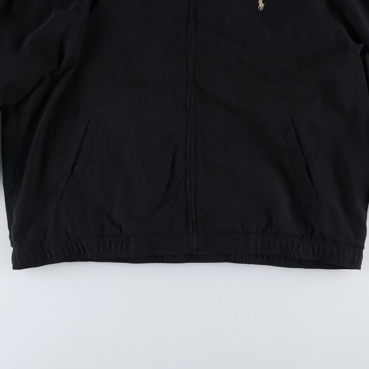 Ralph Lauren POLO GOLF Swing Top Sports Jacket, Men's XXL polyester black type Vintage Second Hand