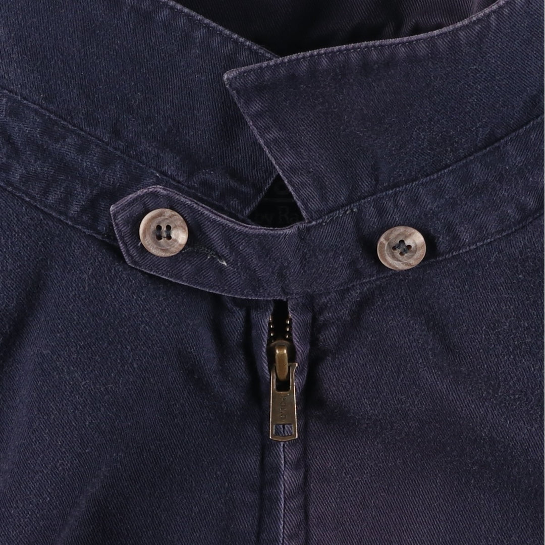 Ralph Lauren POLO by Ralph Lauren Swing Top Sports Jacket Men's L size cotton navy blue type Vintage Second Hand