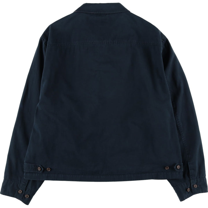 Ralph Lauren POLO by Ralph Lauren Swing Top Sports Jacket Men's XXL cotton navy blue type Vintage Second Hand