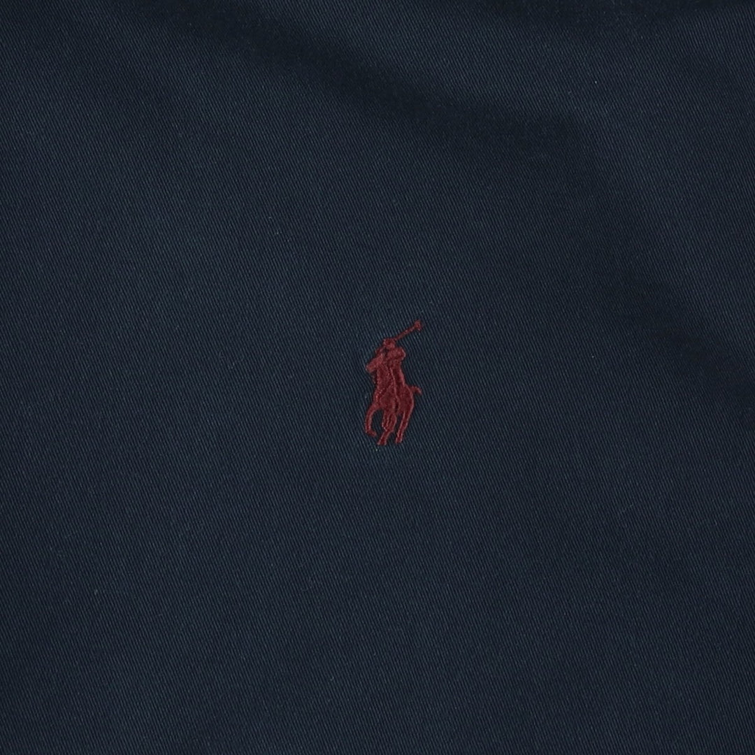 Ralph Lauren POLO by Ralph Lauren Swing Top Sports Jacket Men's XXL cotton navy blue type Vintage Second Hand