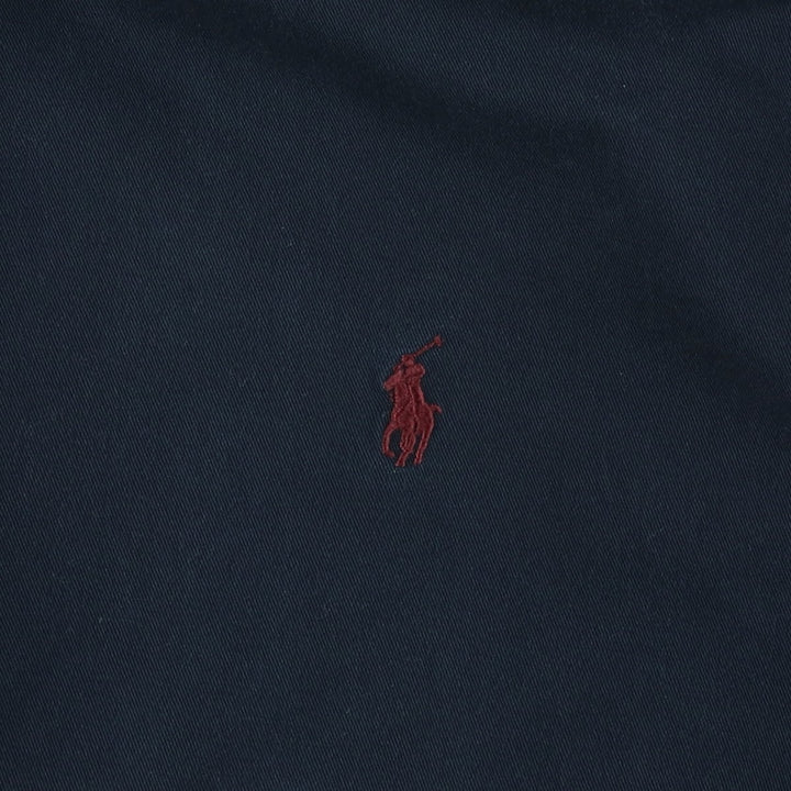 Ralph Lauren POLO by Ralph Lauren Swing Top Sports Jacket Men's XXL cotton navy blue type Vintage Second Hand