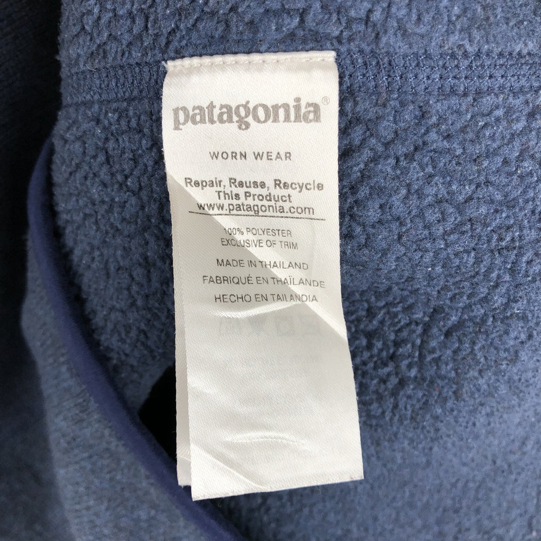 Patagonia Better Sweater 1 polyester navy blue type Vintage Second Hand