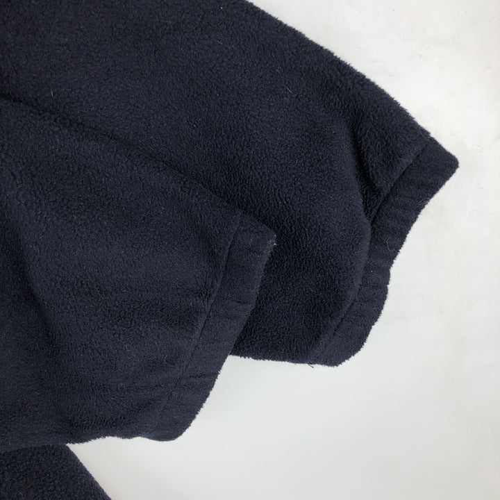 Ralph Lauren CHAPS fleece jacket, men's size XL polyester navy blue type Vintage Second Hand