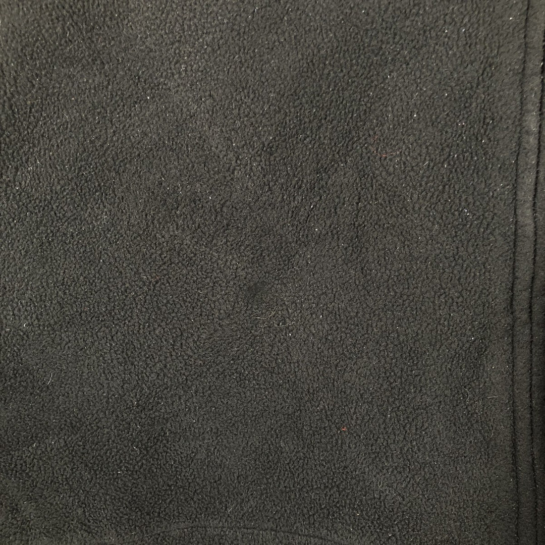 Ralph Lauren CHAPS fleece jacket, men's size XL polyester black type Vintage Second Hand