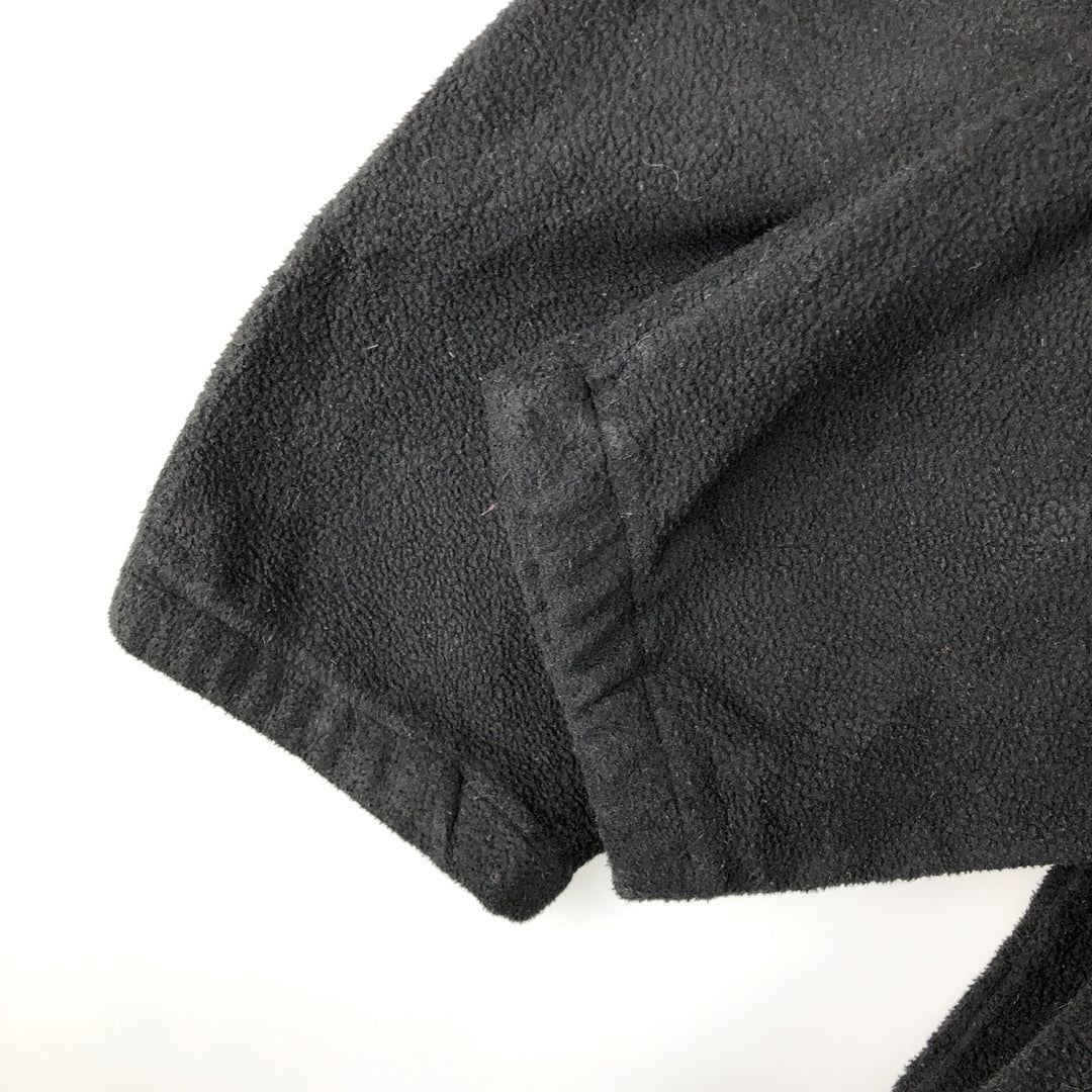 Ralph Lauren CHAPS fleece jacket, men's size XL polyester black type Vintage Second Hand