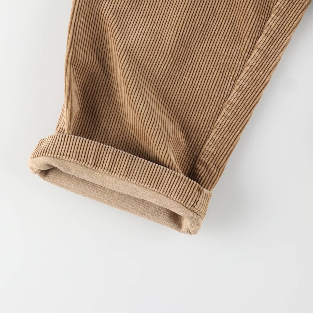 Ralph Lauren POLO by Ralph Lauren ANDREW PANT, two-pleat corduroy pants, men's size W32 cotton Beige type Vintage Second Hand
