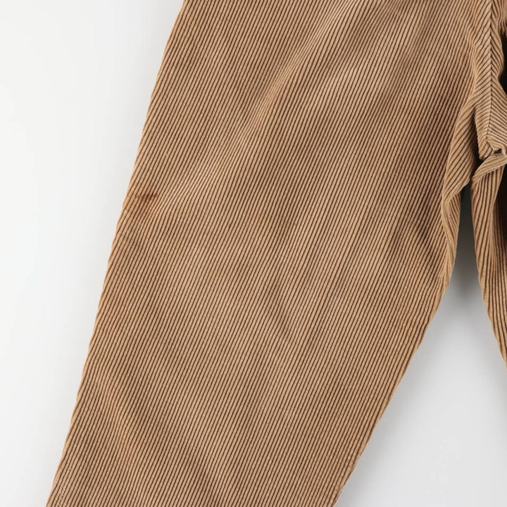 Ralph Lauren POLO by Ralph Lauren ANDREW PANT, two-pleat corduroy pants, men's size W32 cotton Beige type Vintage Second Hand