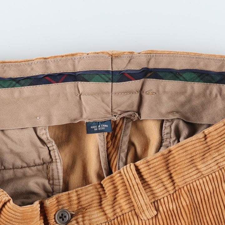 Ralph Lauren POLO by Ralph Lauren PRESTON PANT corduroy pants, men's size W36 cotton brown type Vintage Second Hand