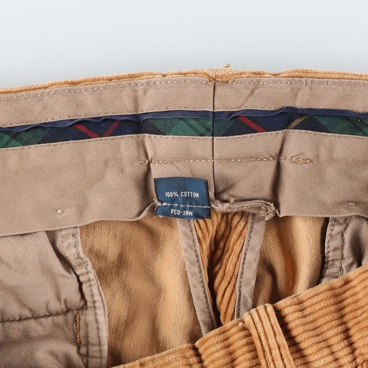 Ralph Lauren POLO by Ralph Lauren PRESTON PANT corduroy pants, men's size W36 cotton brown type Vintage Second Hand