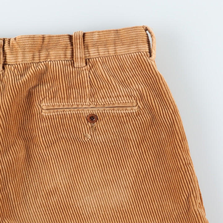 Ralph Lauren POLO by Ralph Lauren PRESTON PANT corduroy pants, men's size W36 cotton brown type Vintage Second Hand