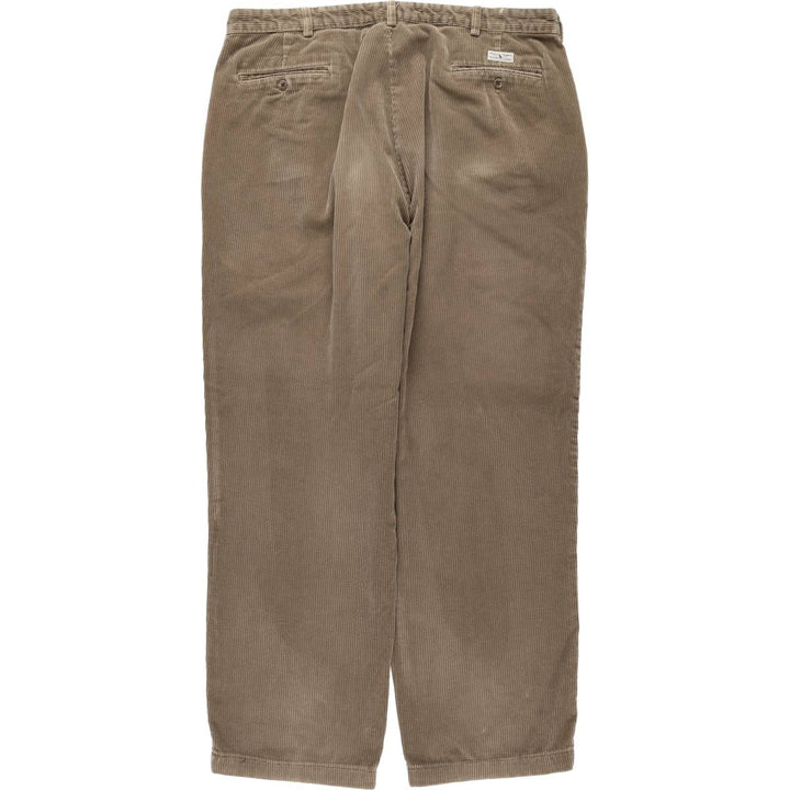 Ralph Lauren Polo Ralph Lauren Two-pleat Corduroy Pants Men's Size W38 cotton Beige type Vintage Second Hand