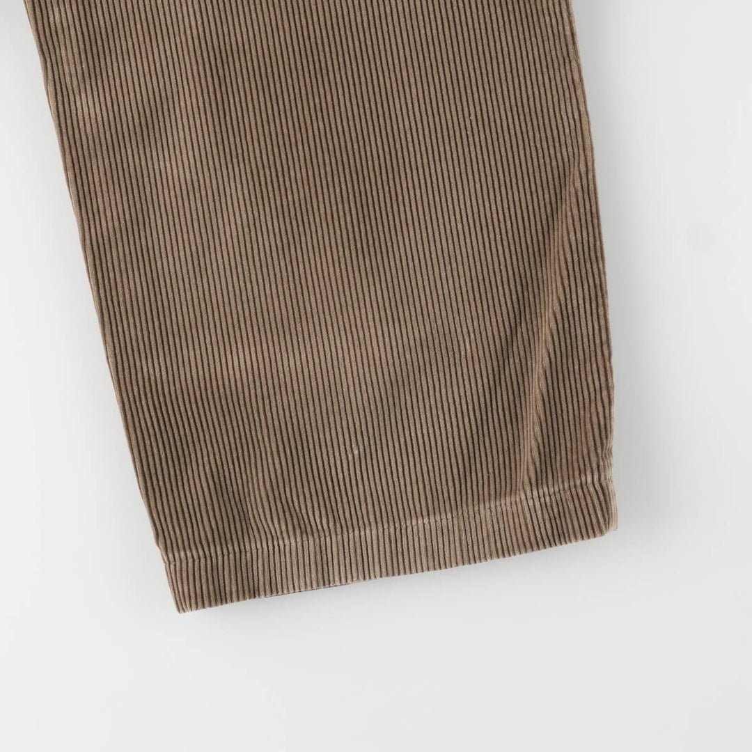 Ralph Lauren Polo Ralph Lauren Two-pleat Corduroy Pants Men's Size W38 cotton Beige type Vintage Second Hand