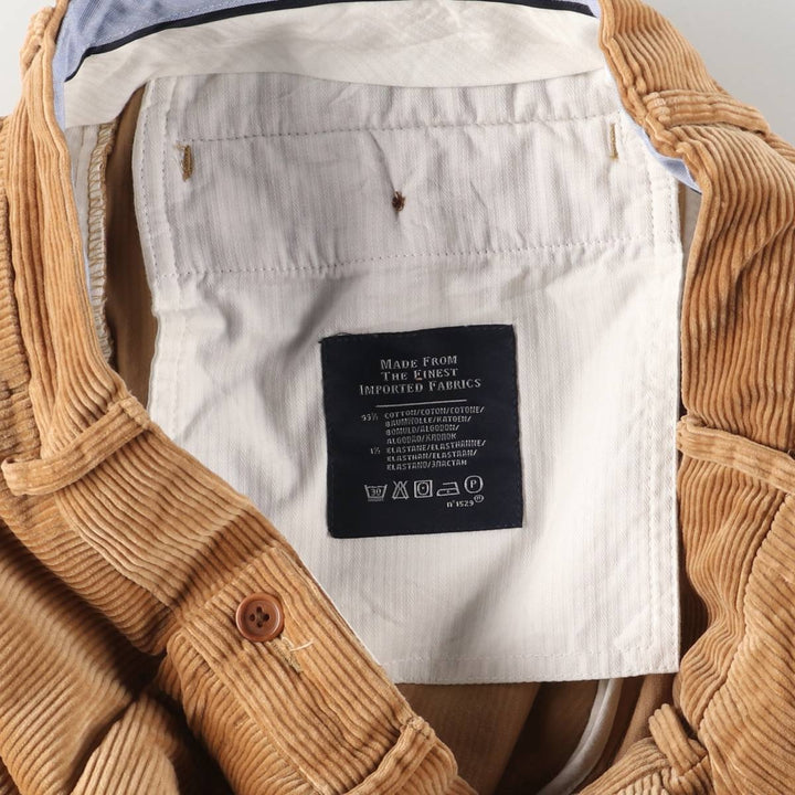 Ralph Lauren POLO by Ralph Lauren CLASSIC FIT Men's size 34 cotton beige type brown Vintage Second Hand