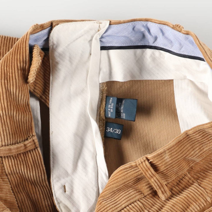 Ralph Lauren POLO by Ralph Lauren CLASSIC FIT Men's size 34 cotton beige type brown Vintage Second Hand