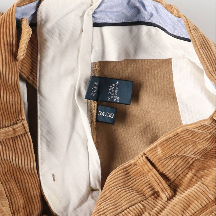 Ralph Lauren POLO by Ralph Lauren CLASSIC FIT Men's size 34 cotton beige type brown Vintage Second Hand