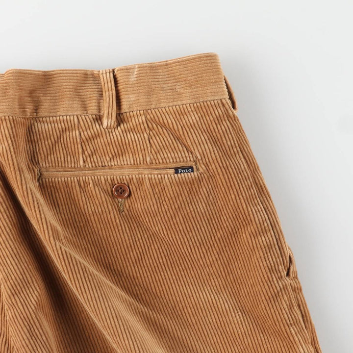 Ralph Lauren POLO by Ralph Lauren CLASSIC FIT Men's size 34 cotton beige type brown Vintage Second Hand