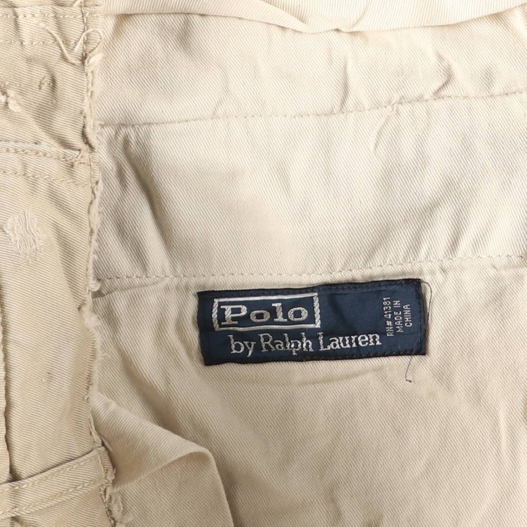 Ralph Lauren POLO by Ralph Lauren Chino Pants Men's W36 cotton Beige type Vintage Second Hand