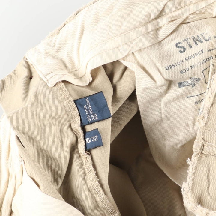 Ralph Lauren POLO by Ralph Lauren Chino Pants Men's W36 cotton Beige type Vintage Second Hand