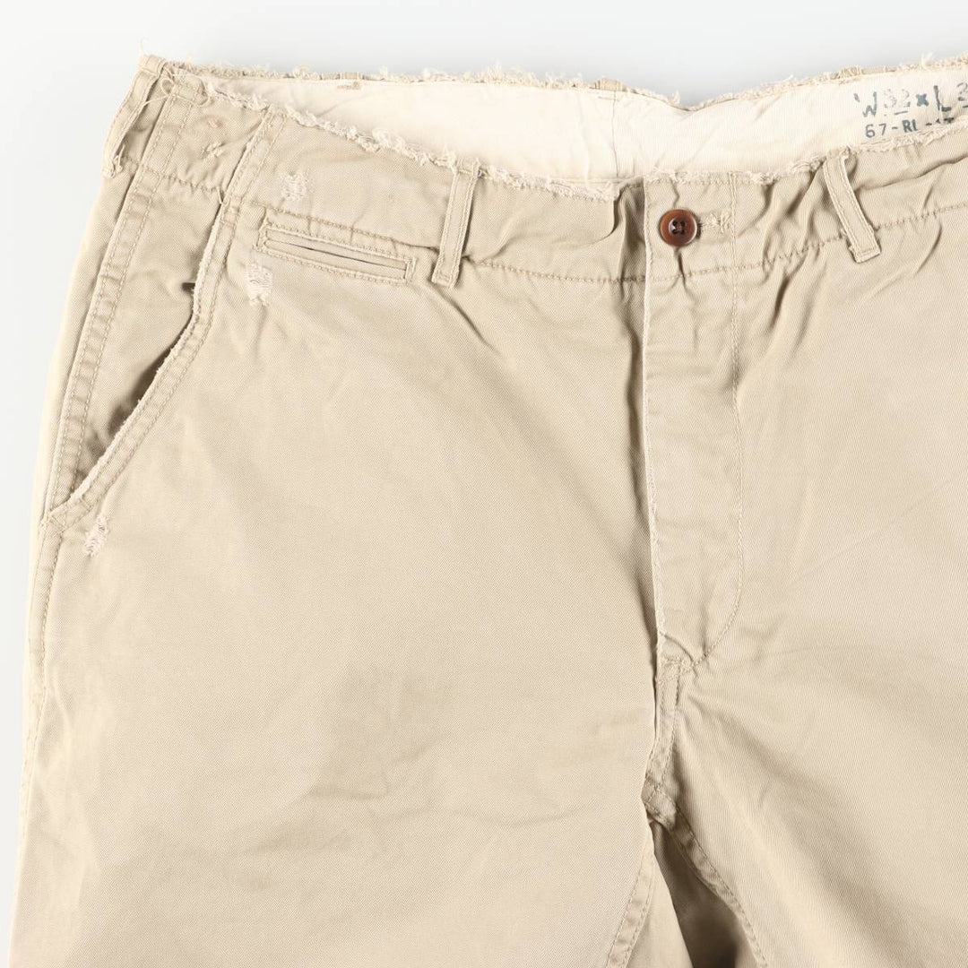 Ralph Lauren POLO by Ralph Lauren Chino Pants Men's W36 cotton Beige type Vintage Second Hand