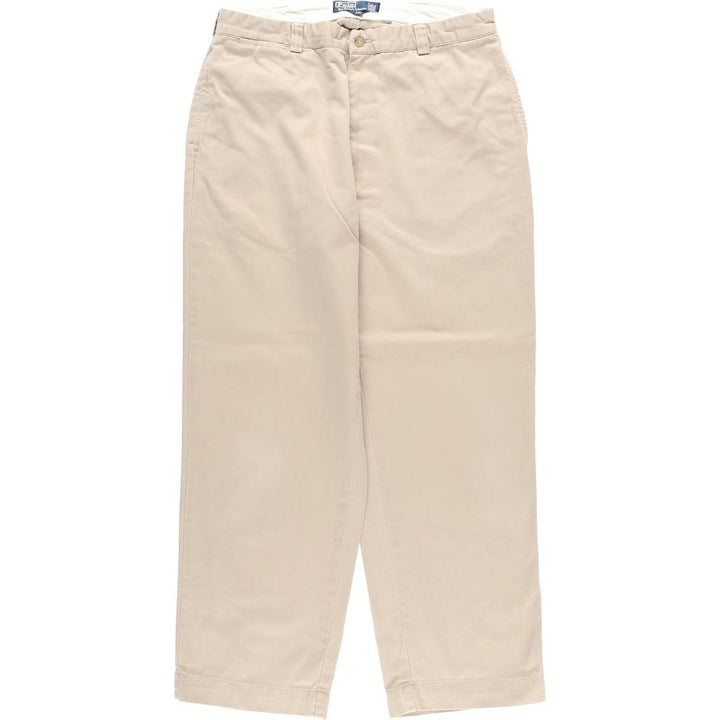 Ralph Lauren POLO by Ralph Lauren PHILIP PANT chino pants, men's size W34 cotton Beige type Vintage Second Hand