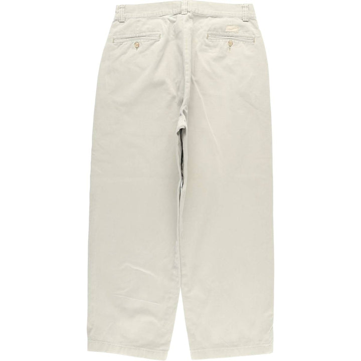 Ralph Lauren POLO by Ralph Lauren Chino Pants Men's W32 equivalent cotton ivory Vintage Second Hand